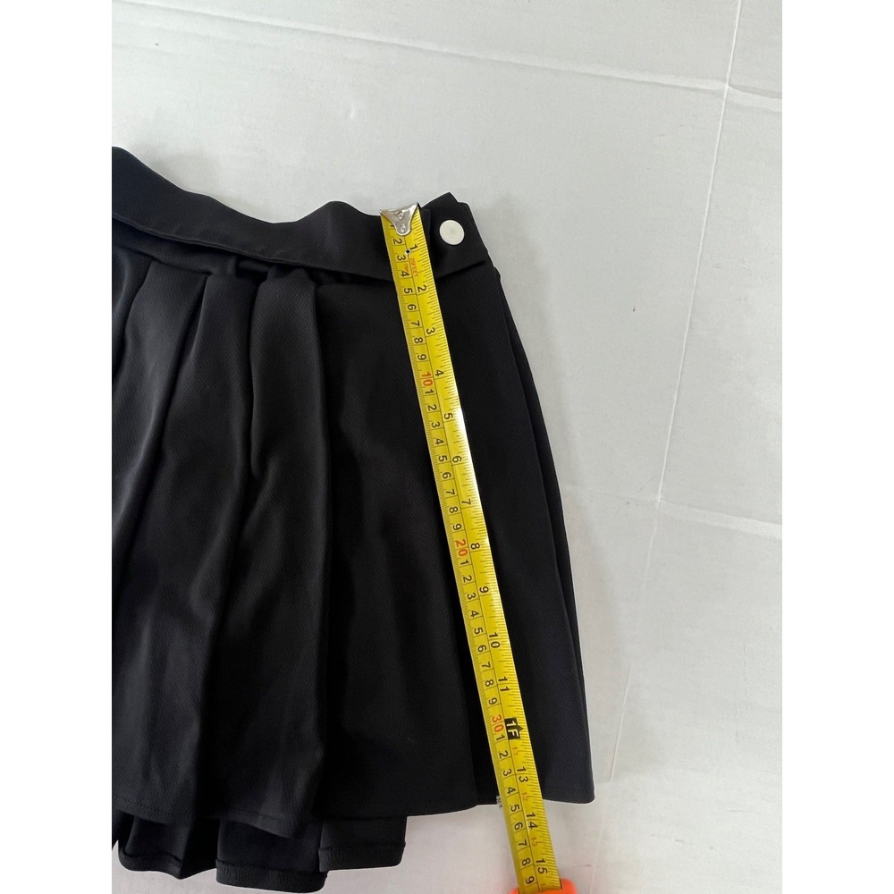 Ciro Lucia Tennis Skirt Womens Size XS Black Pleated - Picture 11 of 11